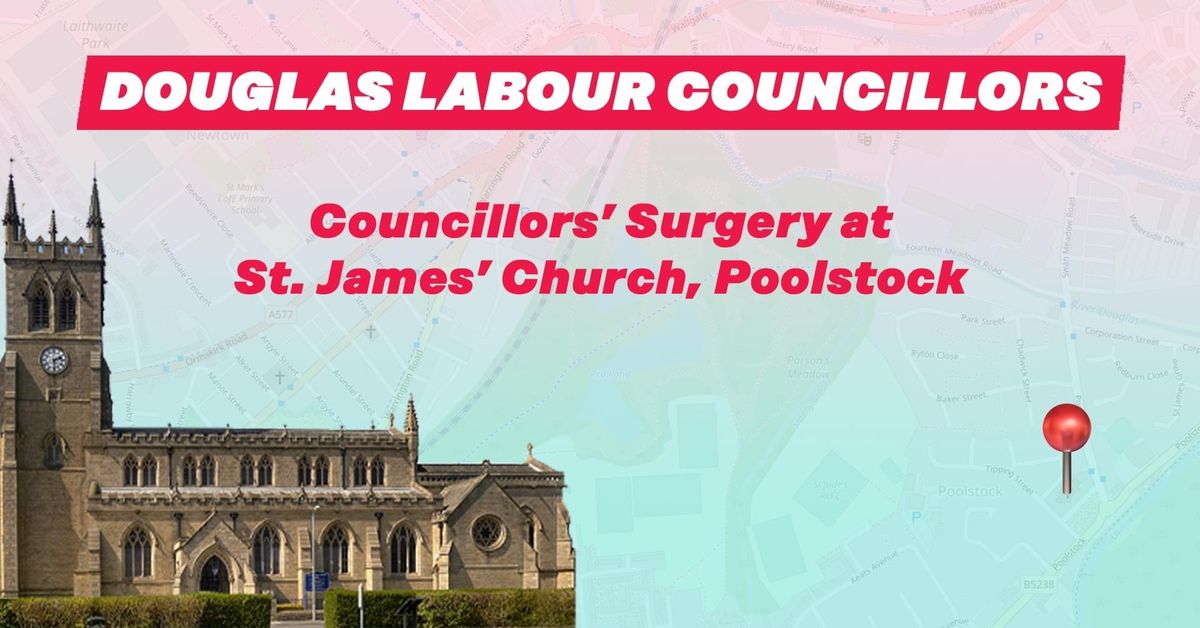 Councillors' Surgery - St. James' Church, Poolstock