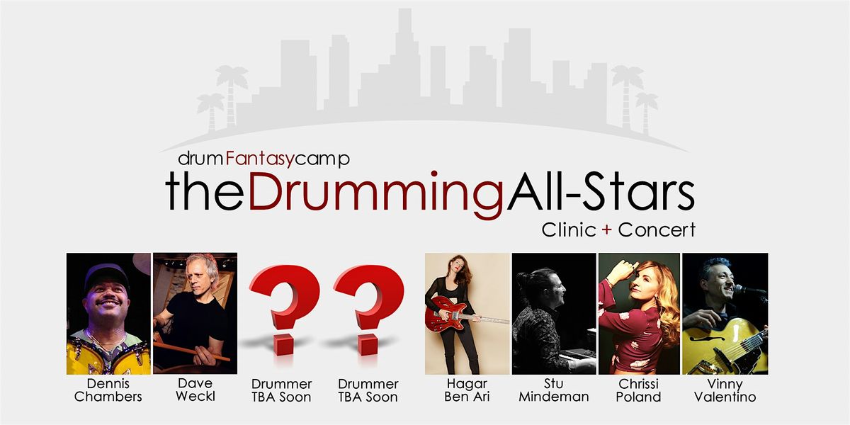 The Drumming All-Stars Clinic + Concert