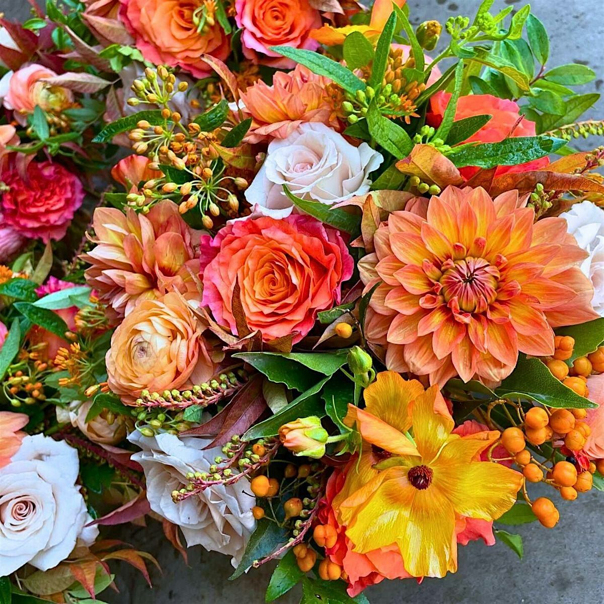 Make a Fall  Floral Centerpiece!