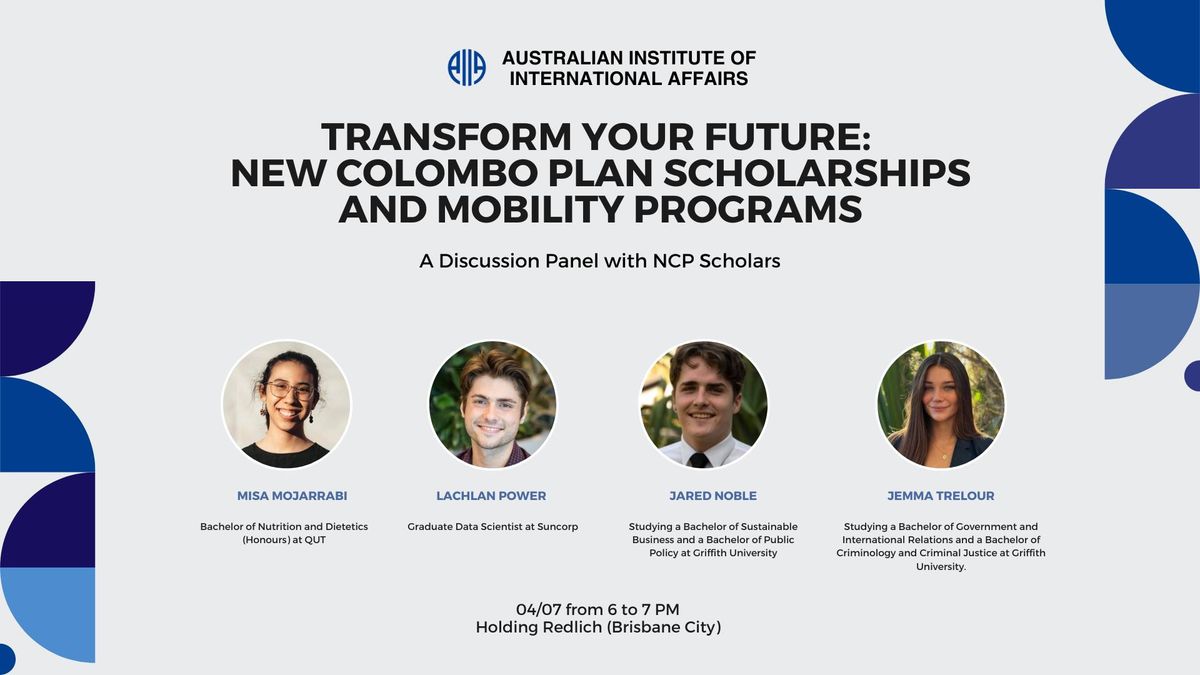 Transform Your Future: New Colombo Plan Scholarships and Mobility Programs