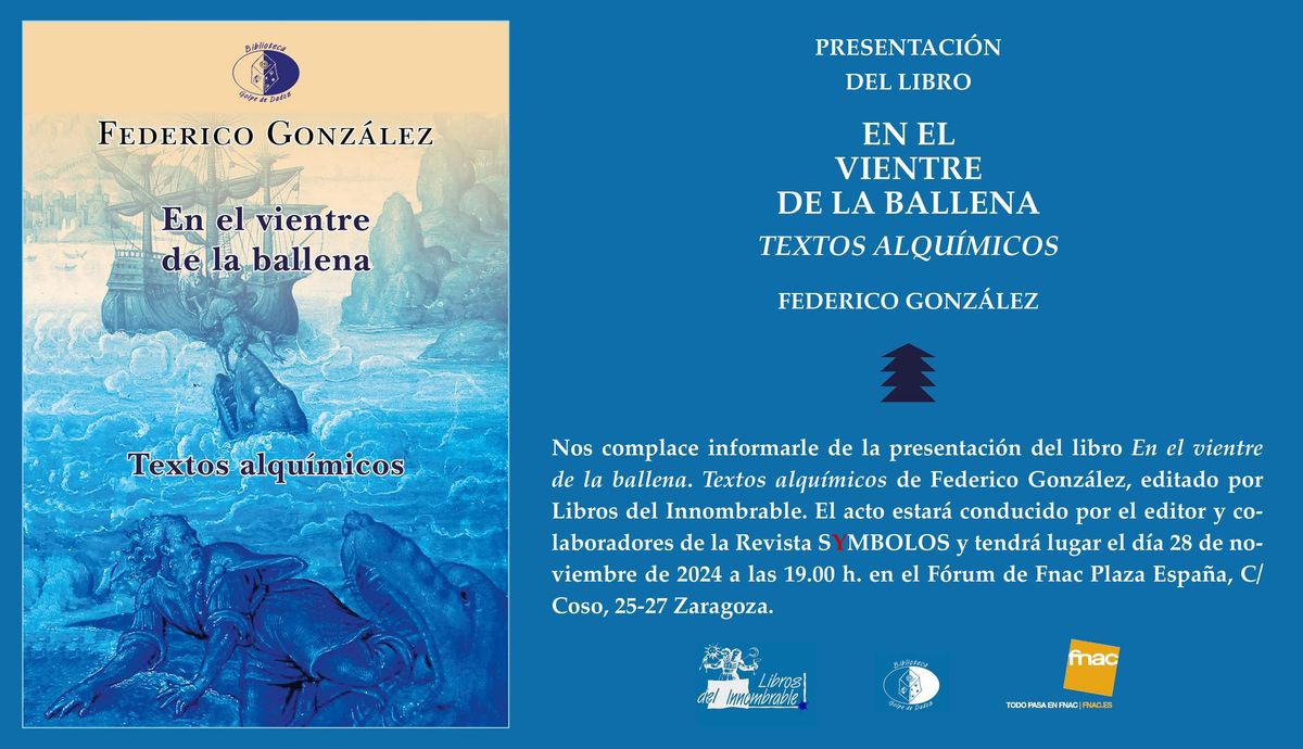 Presentaci\u00f3n En el vientre de la ballena, de Federico Gonz\u00e1lez