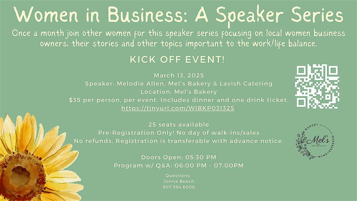 Women in Business: A Speaker Series