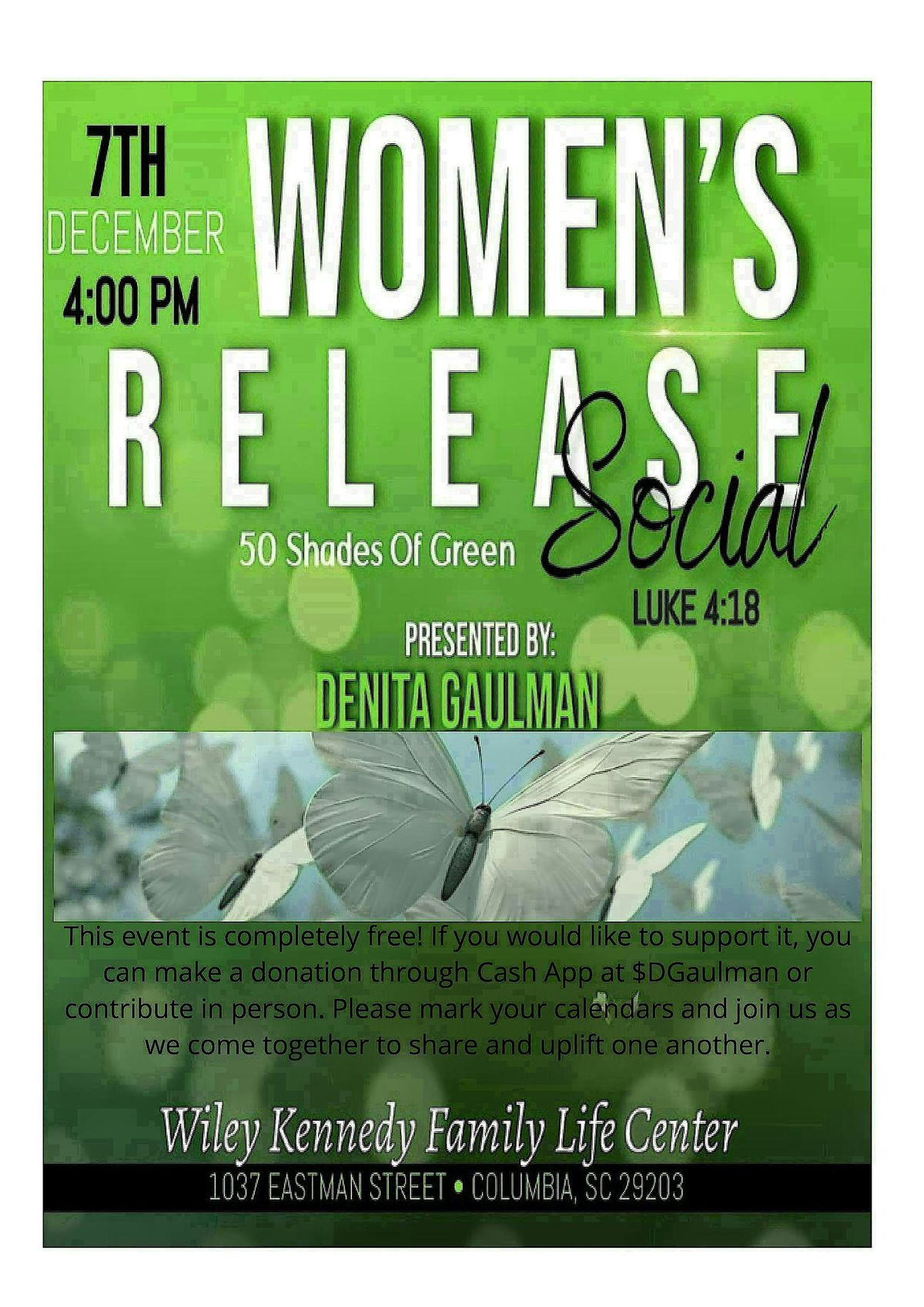 WOMENS RELEASE SOCIAL