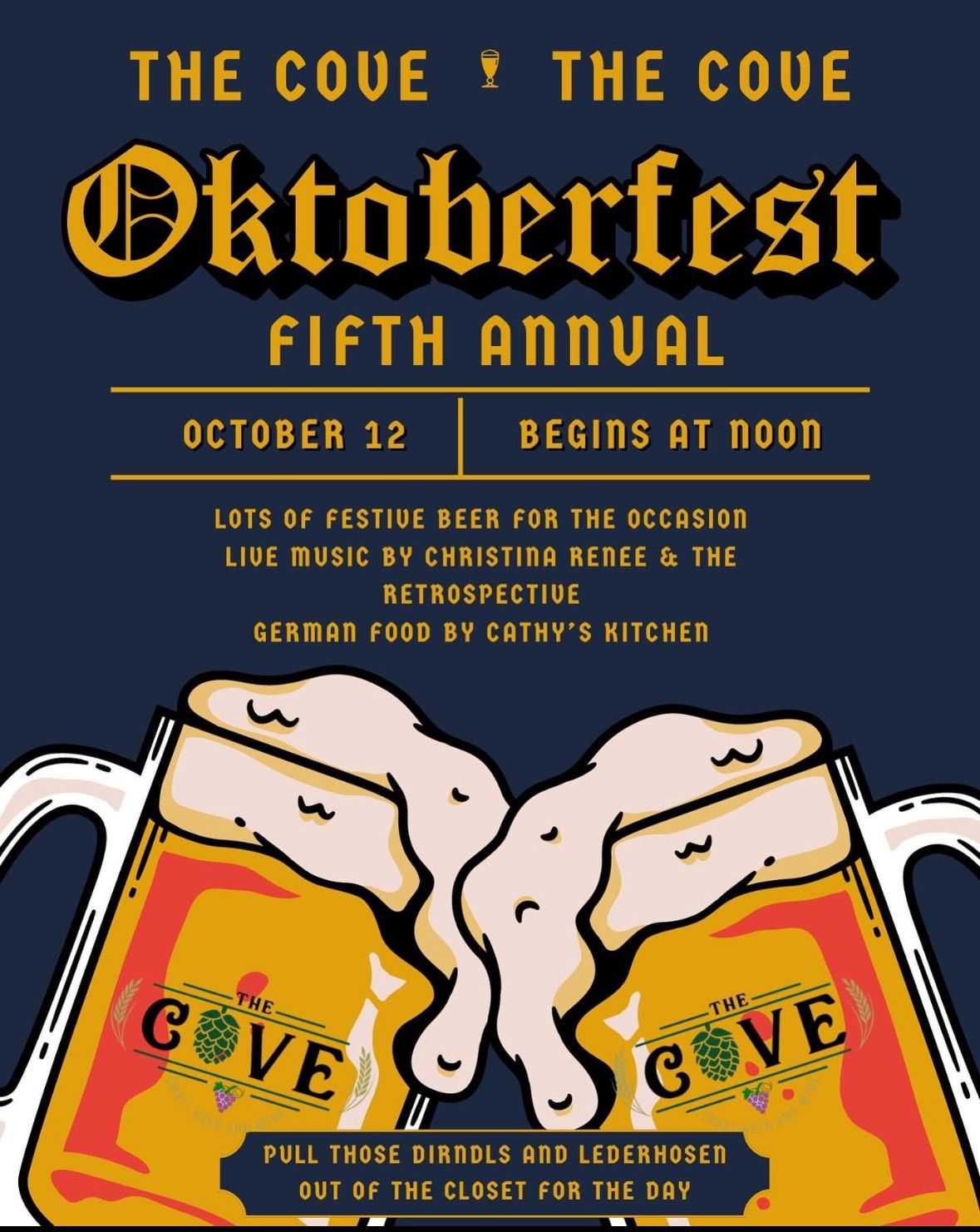 5th Annual Oktoberfest at The Cove