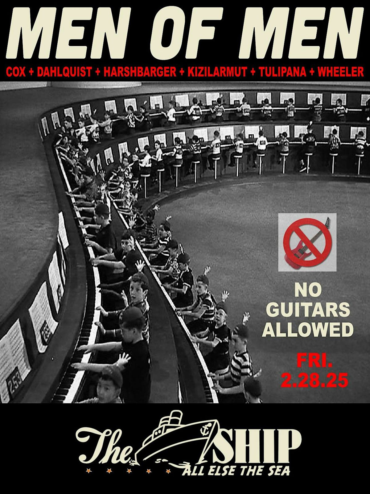 Men Of Men ~ No Guitars Allowed!