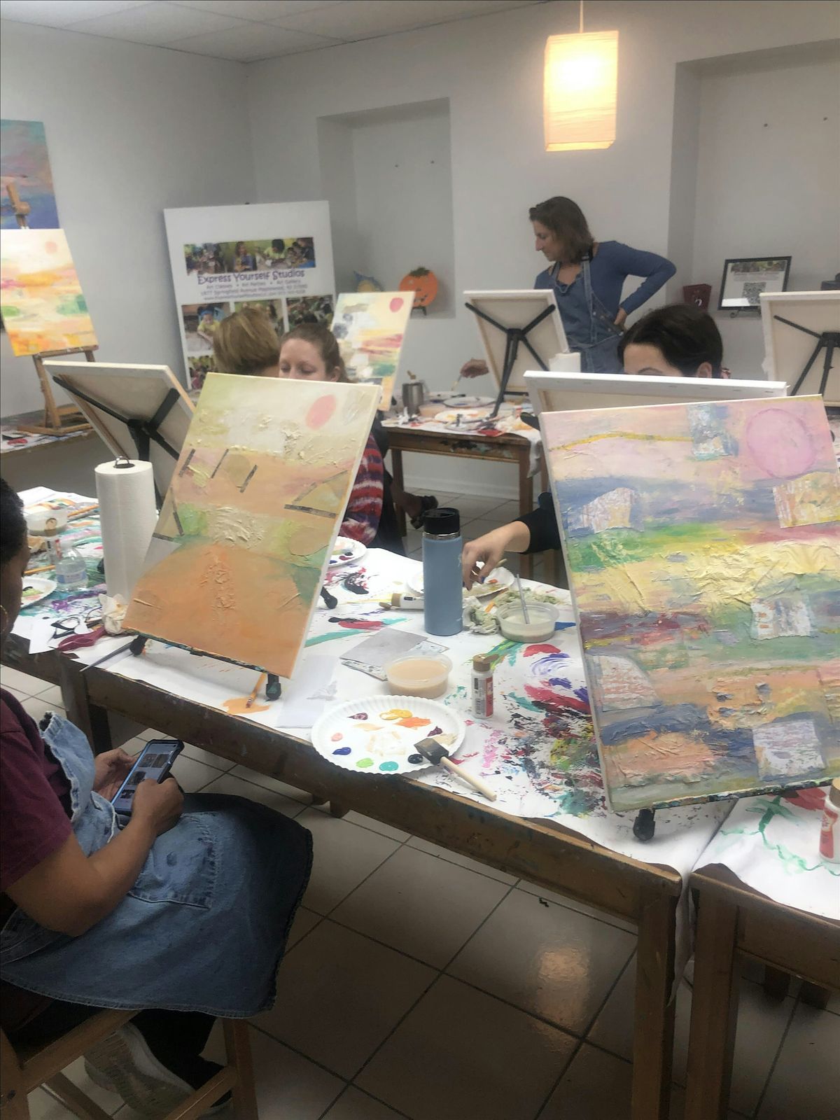 Acrylic Painting Class - Thursday Mornings at Express Yourself Studios