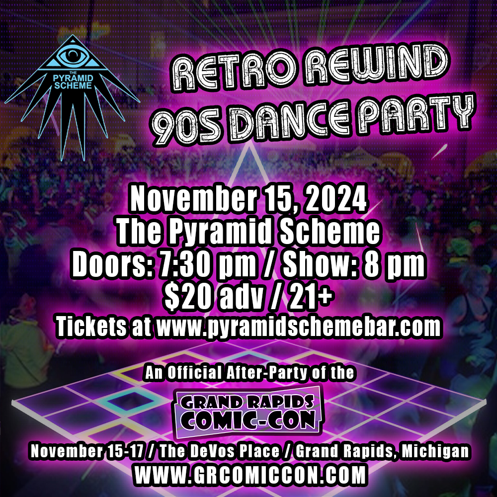 GR Comic-Con After Party: Retro Rewind 90s Dance Party