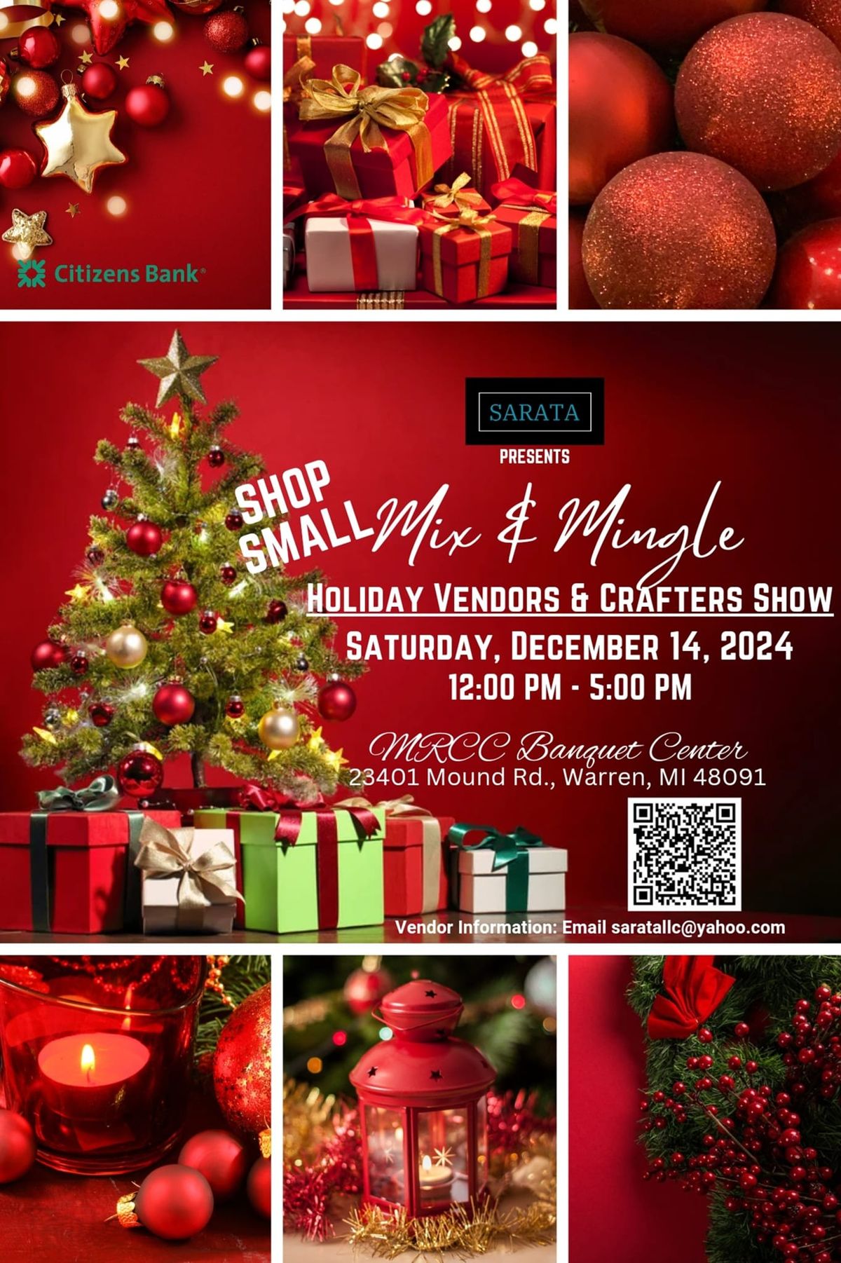 Shop Small Holiday Vendors & Crafters Show