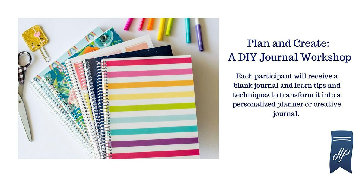 Plan and Create:  A DIY Journal Workshop