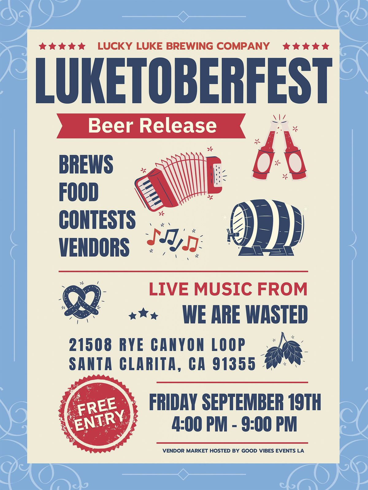 LUKETOBERFEST at Lucky Luke Brewing in Santa Clarita!