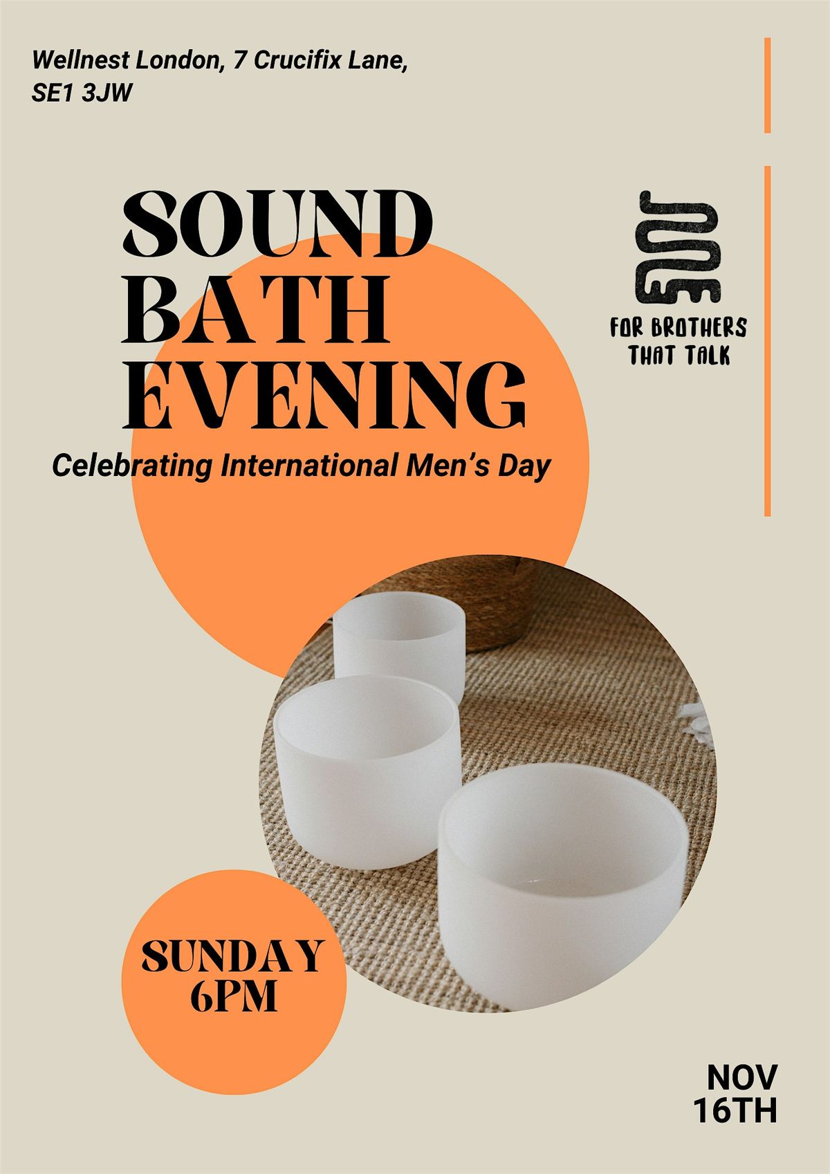 Sound Bath with For Brothers That Talk