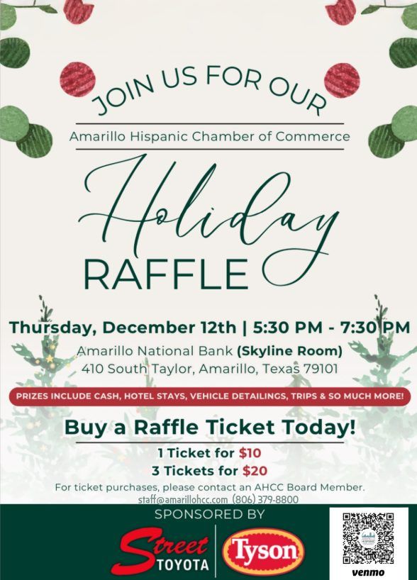 AHCC Holiday Raffle