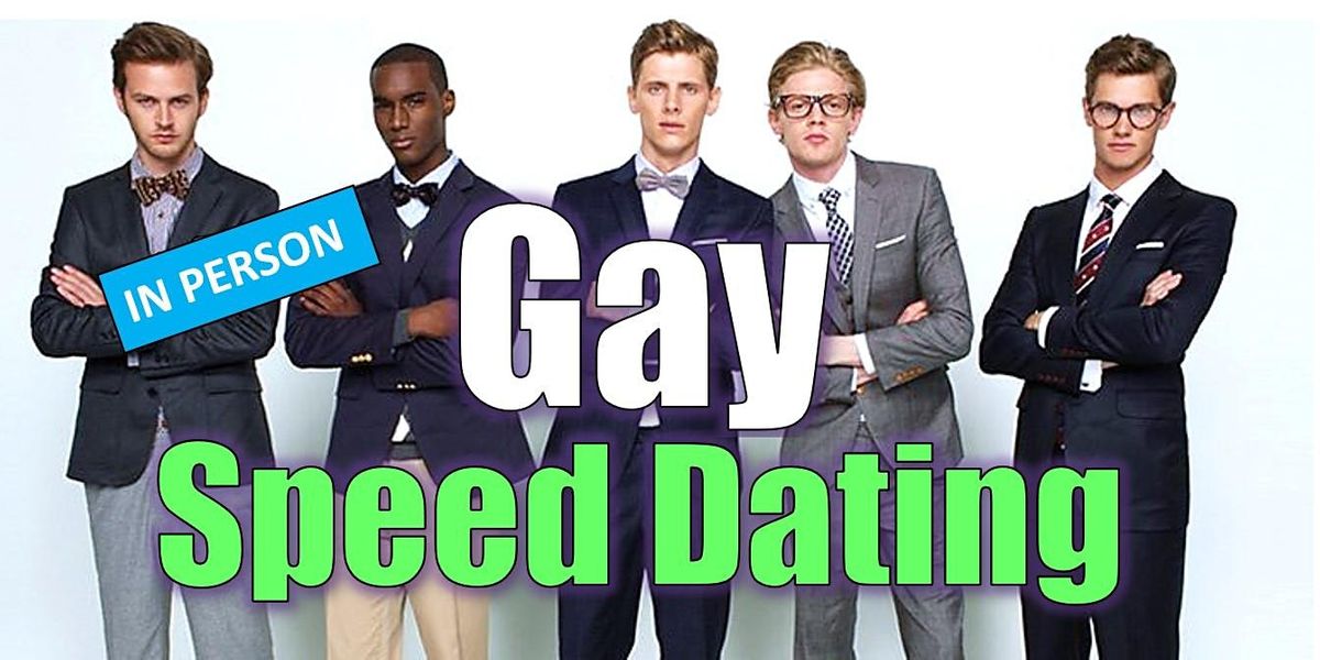 Gay Speed Dating in NYC: IN-PERSON Event
