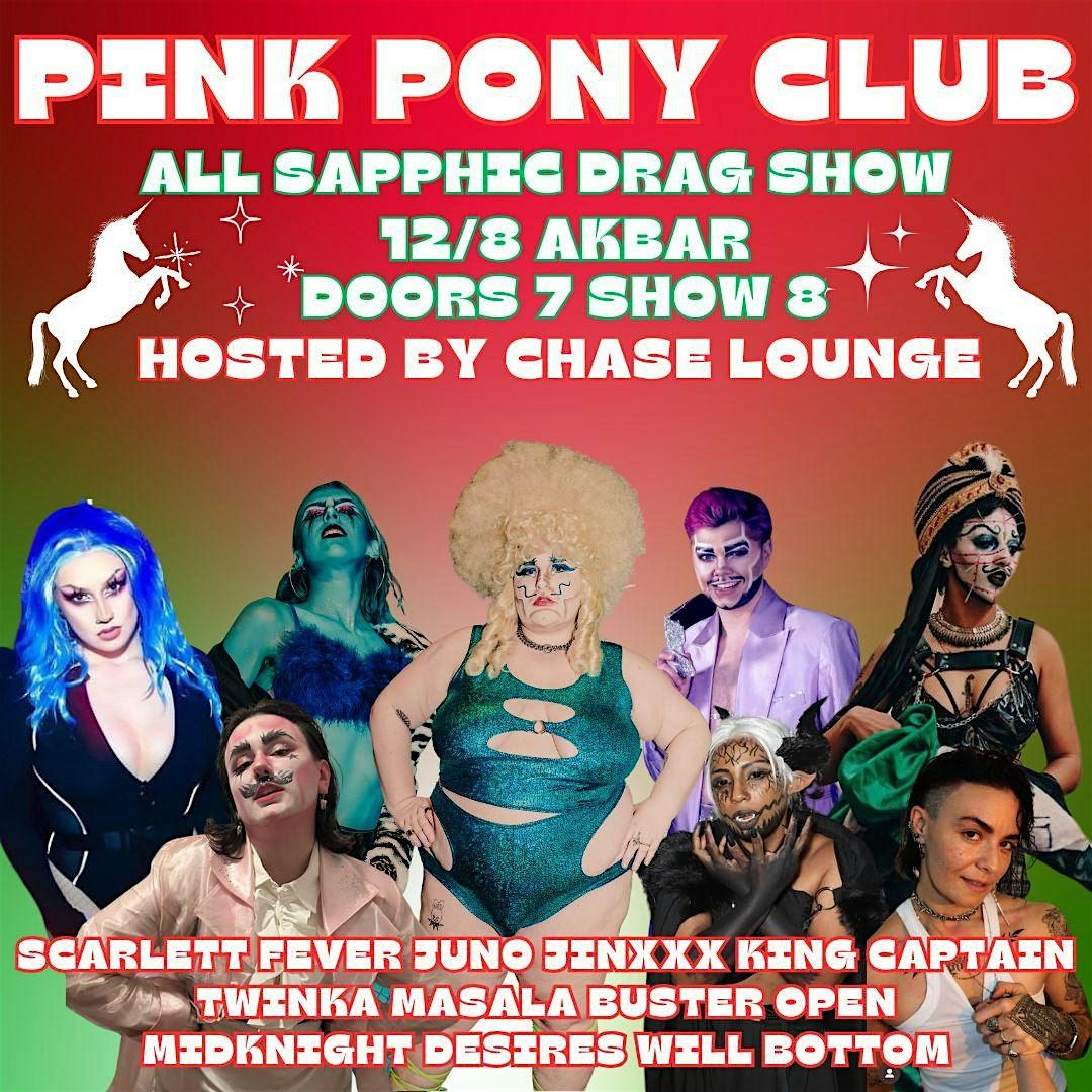 Lesbian Pride Holiday Drag Show