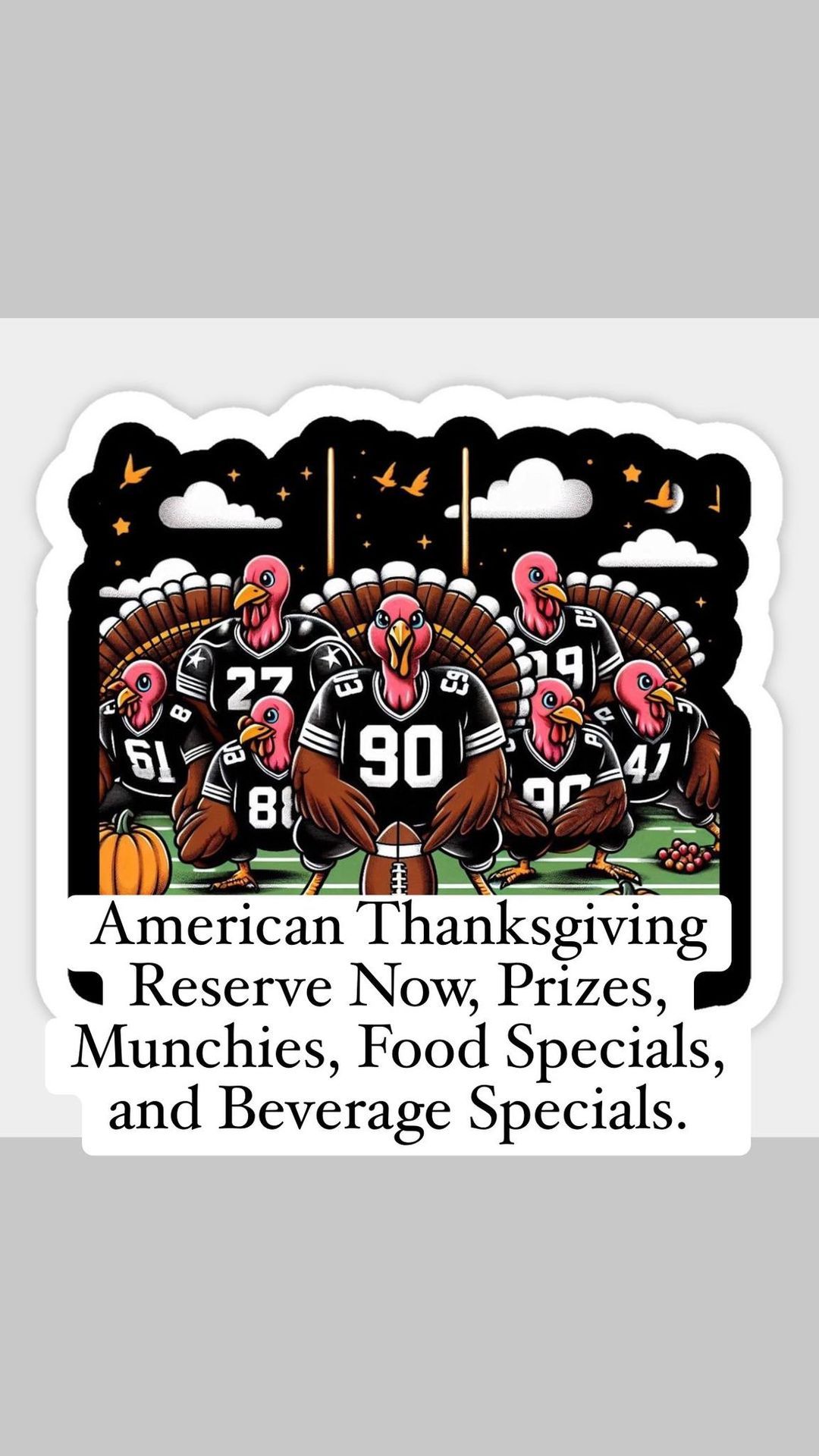 American Thanksgiving Football 