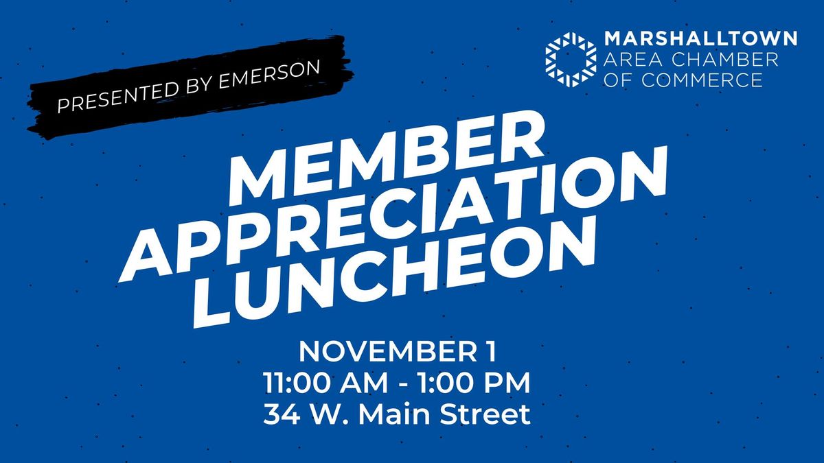 Chamber Member Appreciation Luncheon