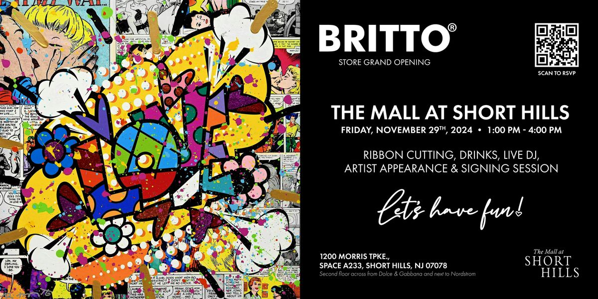 BRITTO  NEW JERSEY GRAND OPENING