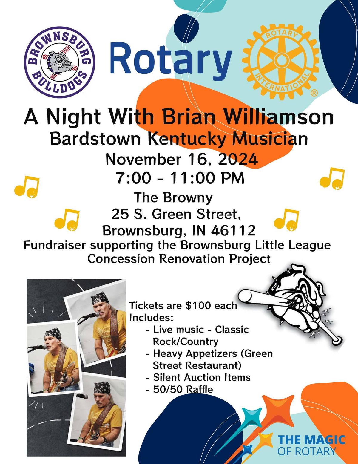 Brian Williamson Live in Concert