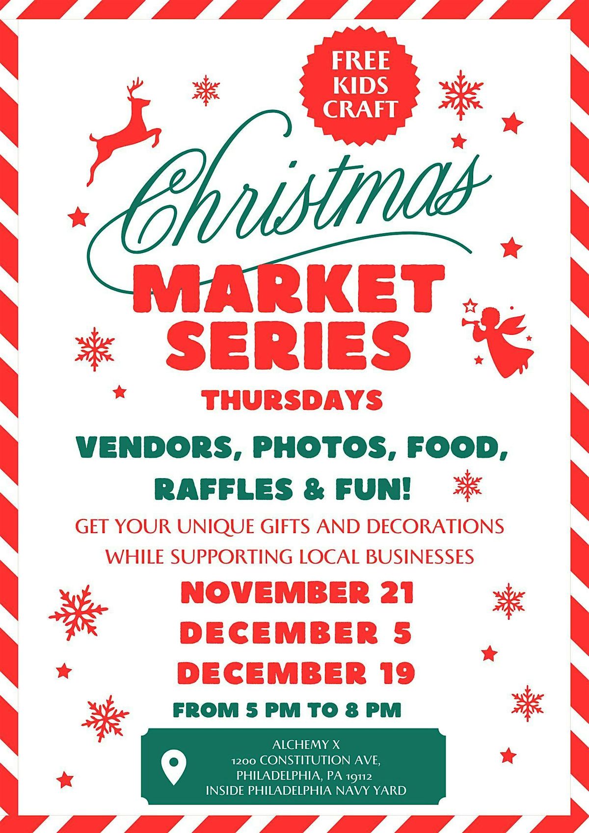 Christmas Market Series Thursdays