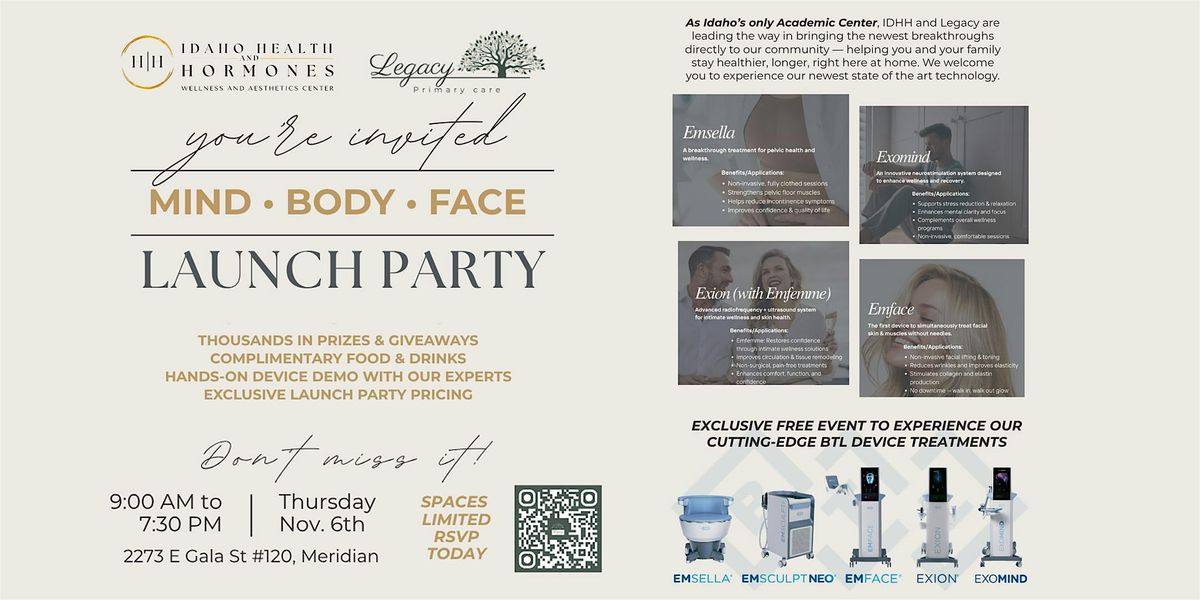 Mind | Body | Face Launch Party