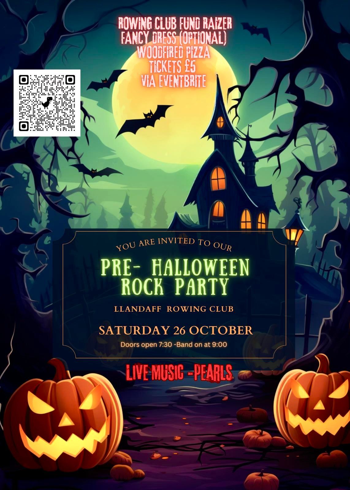 The Pearls - Pre-Halloween Rock Party