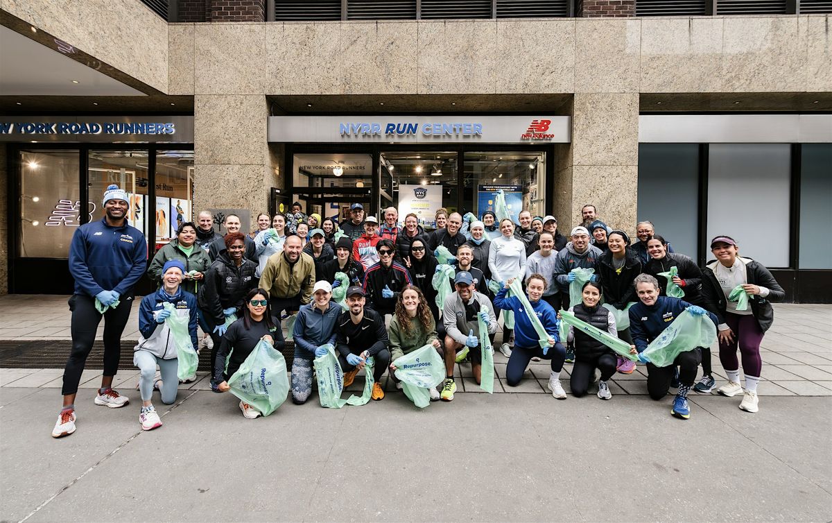 2025 TCS New York City Marathon Plogging ft. NYRR Team for Climate