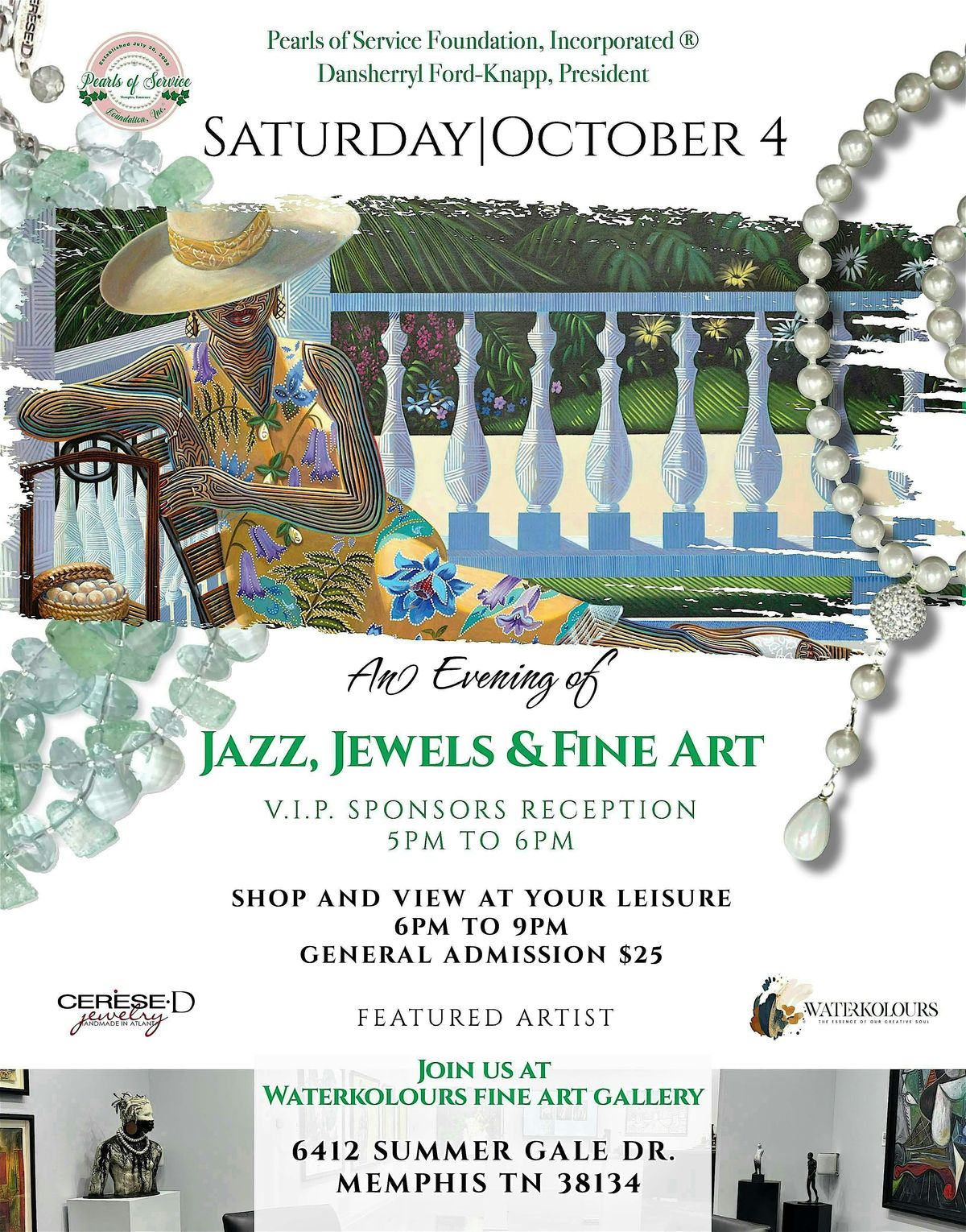Jazz, Jewels, and Fine Art Event