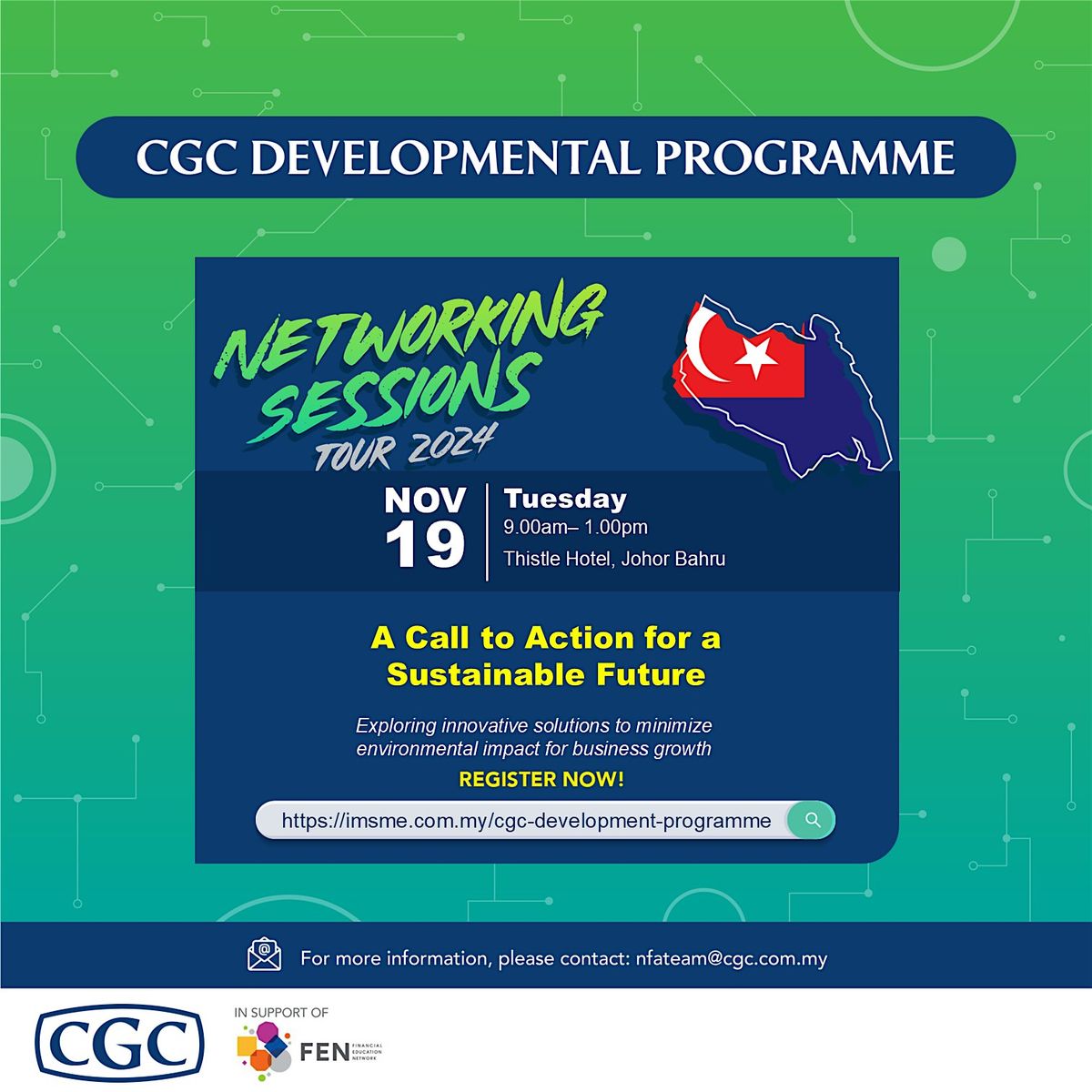 CGC Developmental Programme\u00ae Networking Session