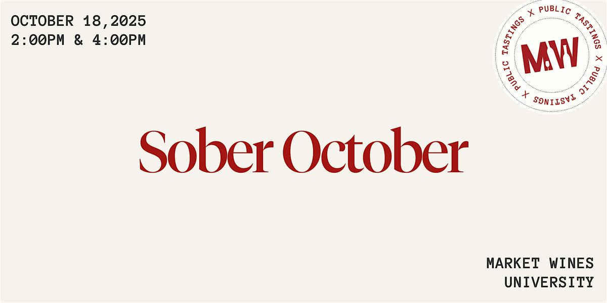 Sober October