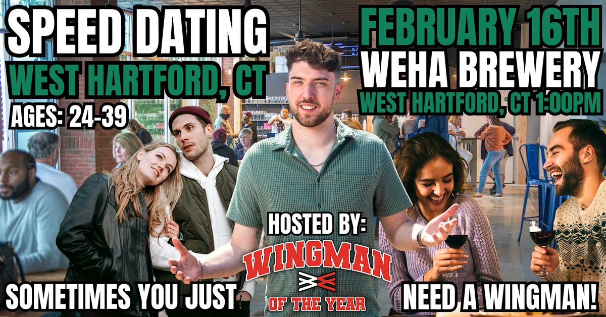 Speed Dating With Wingman Of The Year: West Hartford, CT