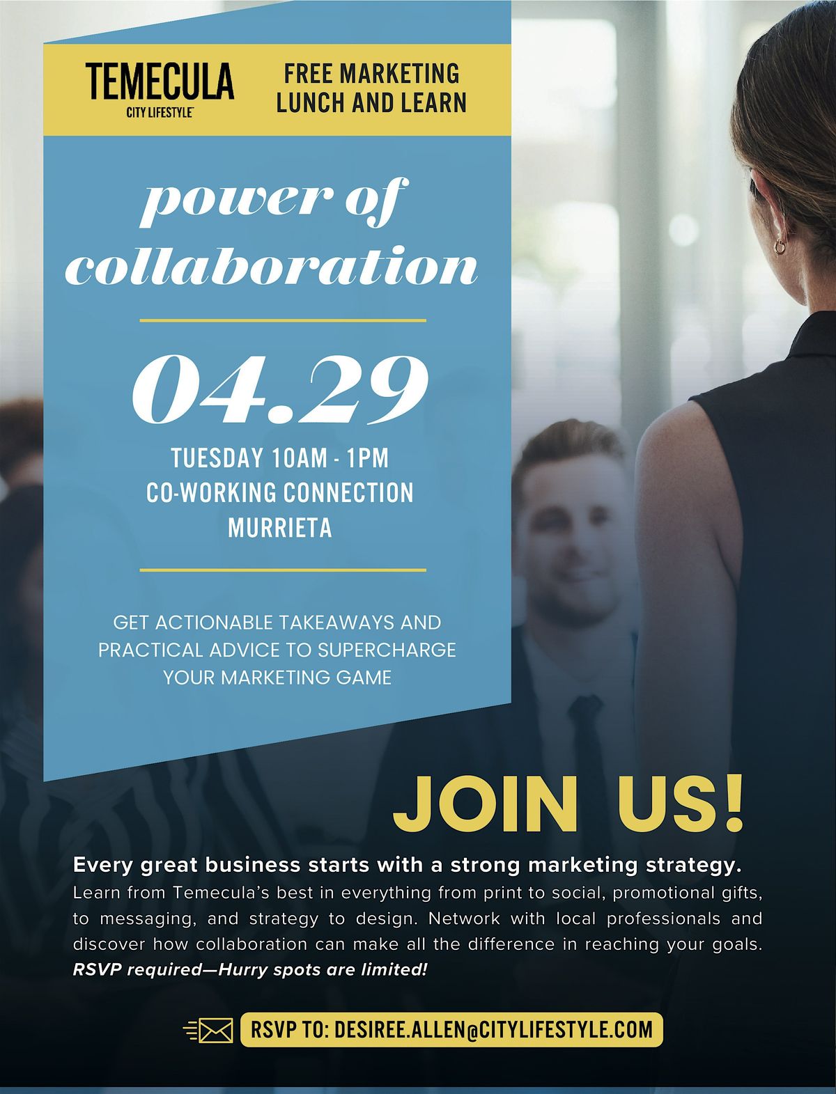 FREE Marketing Lunch & Learn: The Power of Collaboration