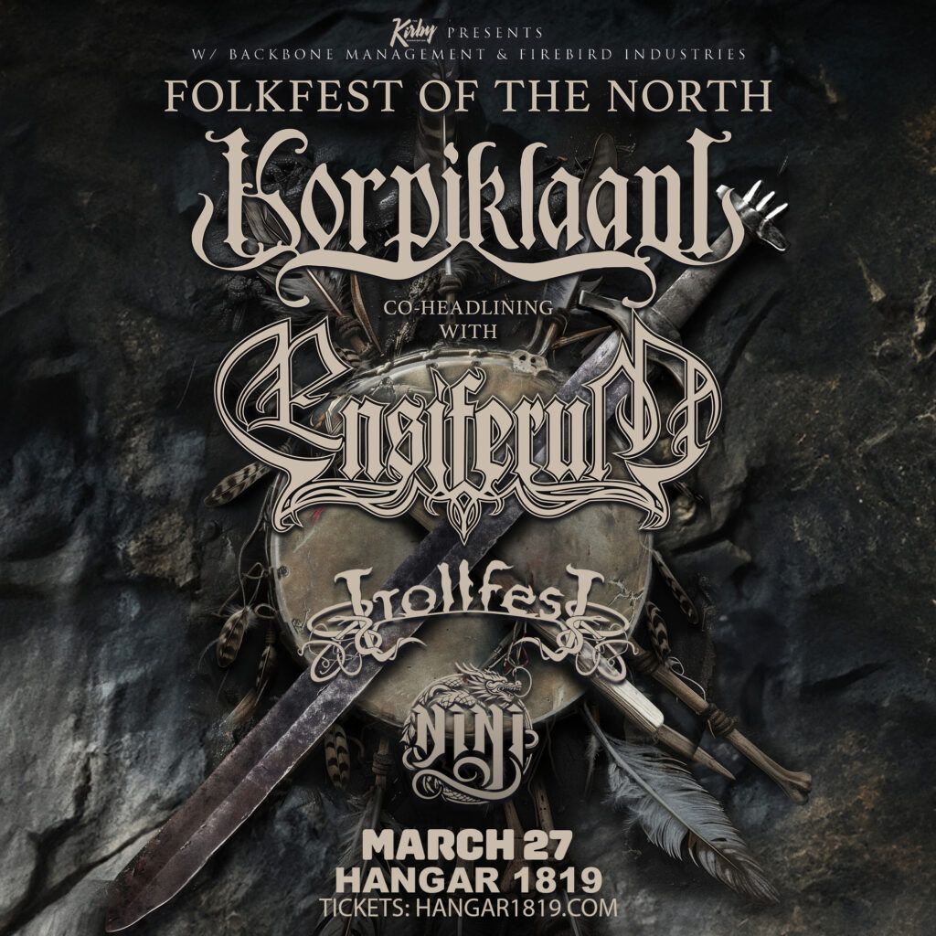 Korpiklaani at Hangar 1819