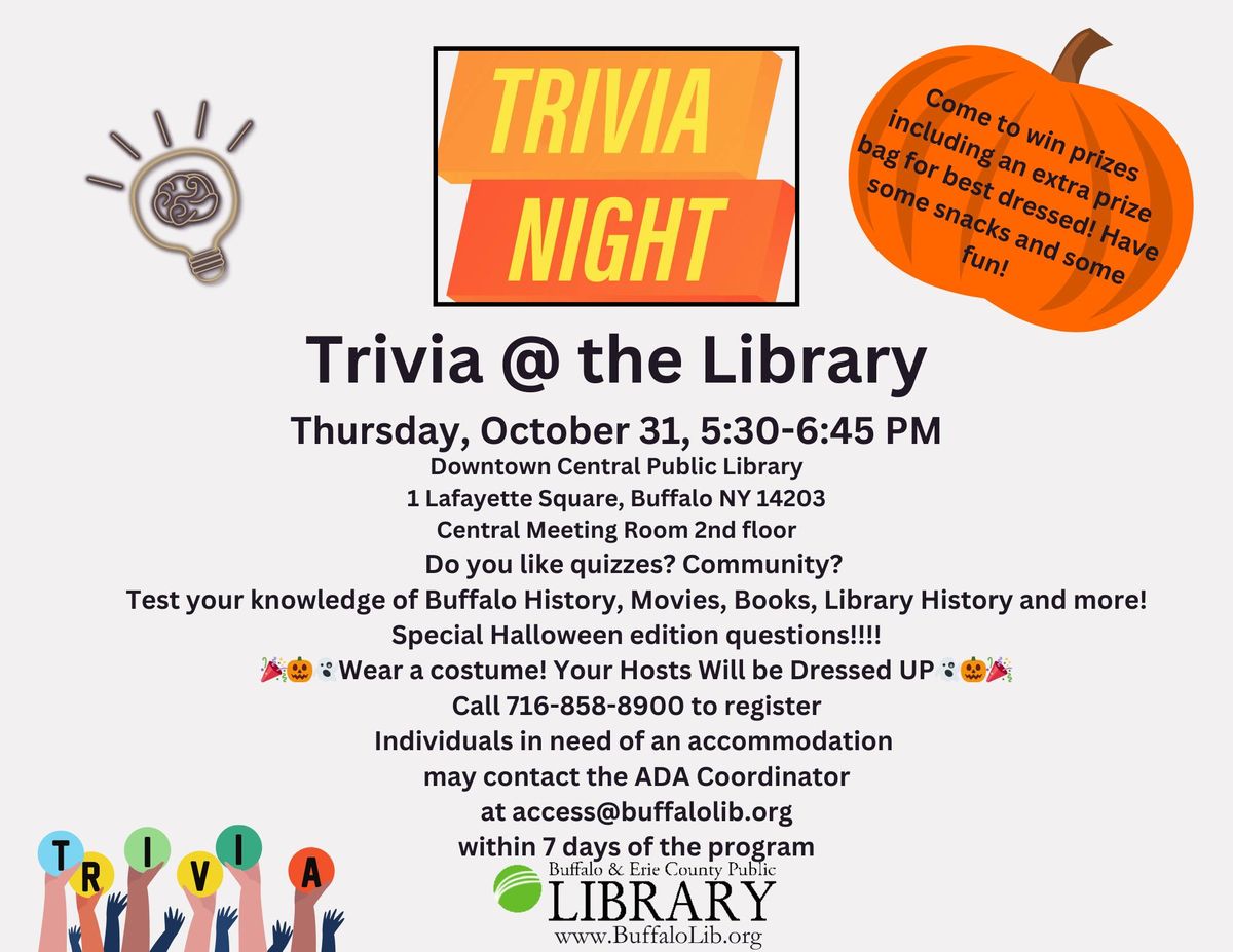 Trivia @the Library!