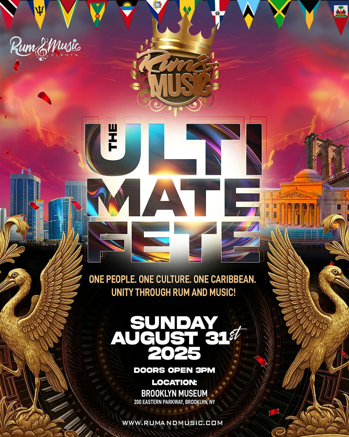 Rum and Music | The Ultimate Fete - Labor Day Weekend