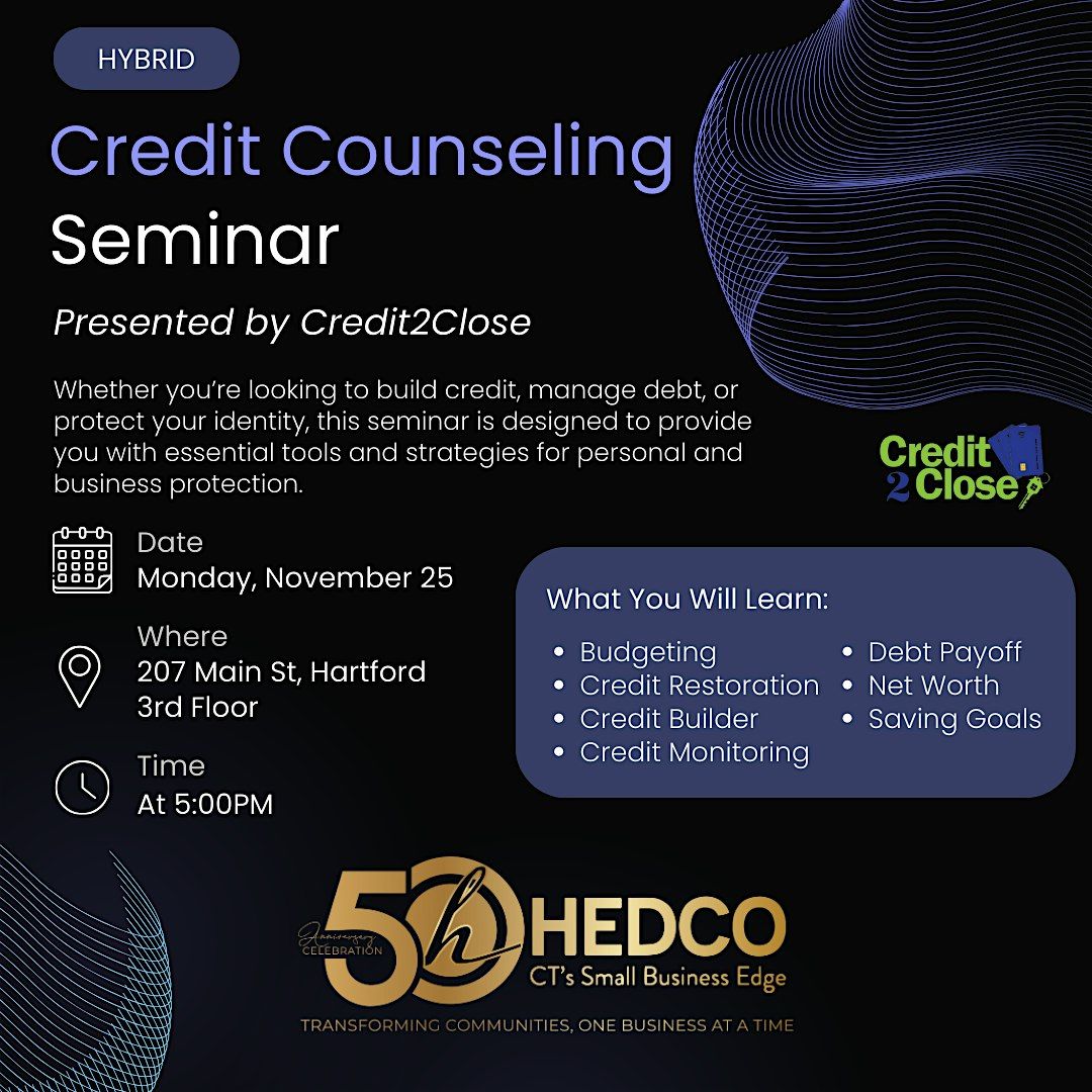 Credit Counseling Seminar