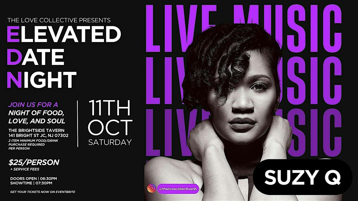 Elevated Date Night (EDN) \u2013 Live Soul Music & Couples Night in Jersey City
