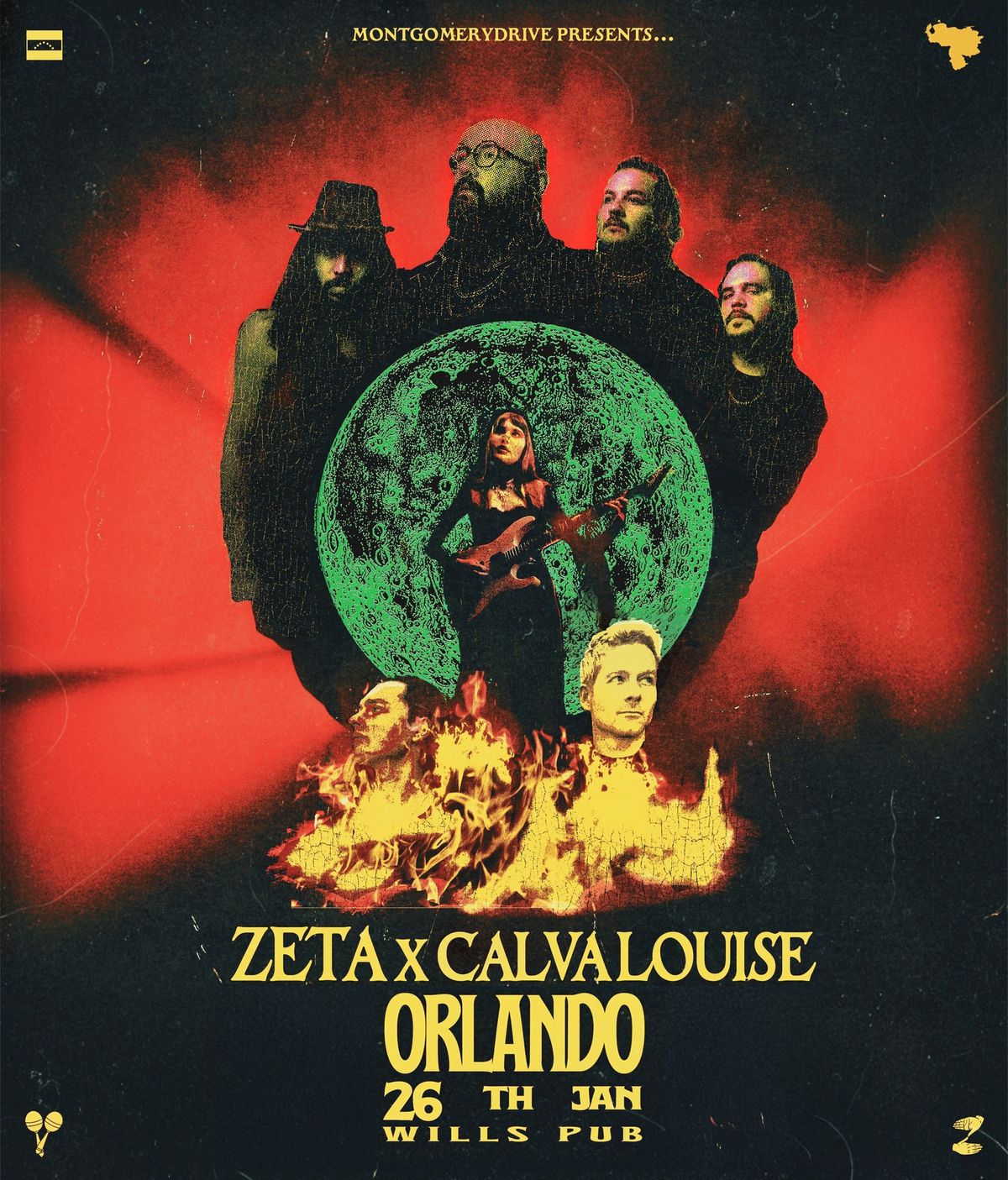 ZETA X CALVA LOUISE at Will\u2019s Pub - Orlando, FL