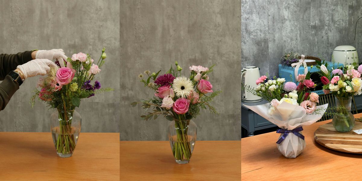 About Flower Vase Arrangement Workshop