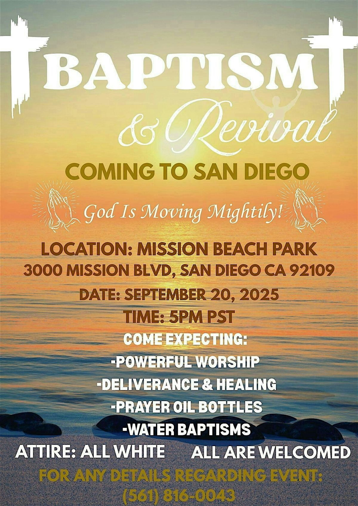 BAPTISM & REVIVAL: SAN DIEGO