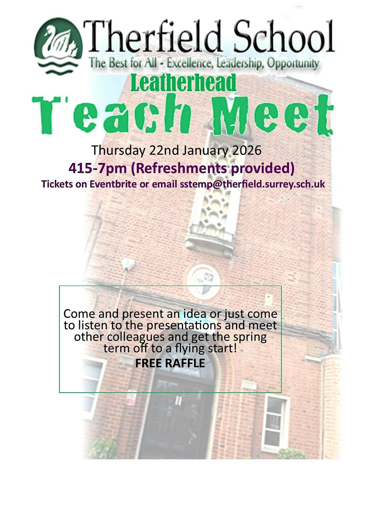 TeachMeet Leatherhead 2026
