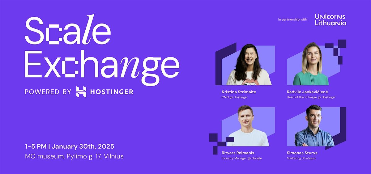 Scale Exchange powered by Hostinger