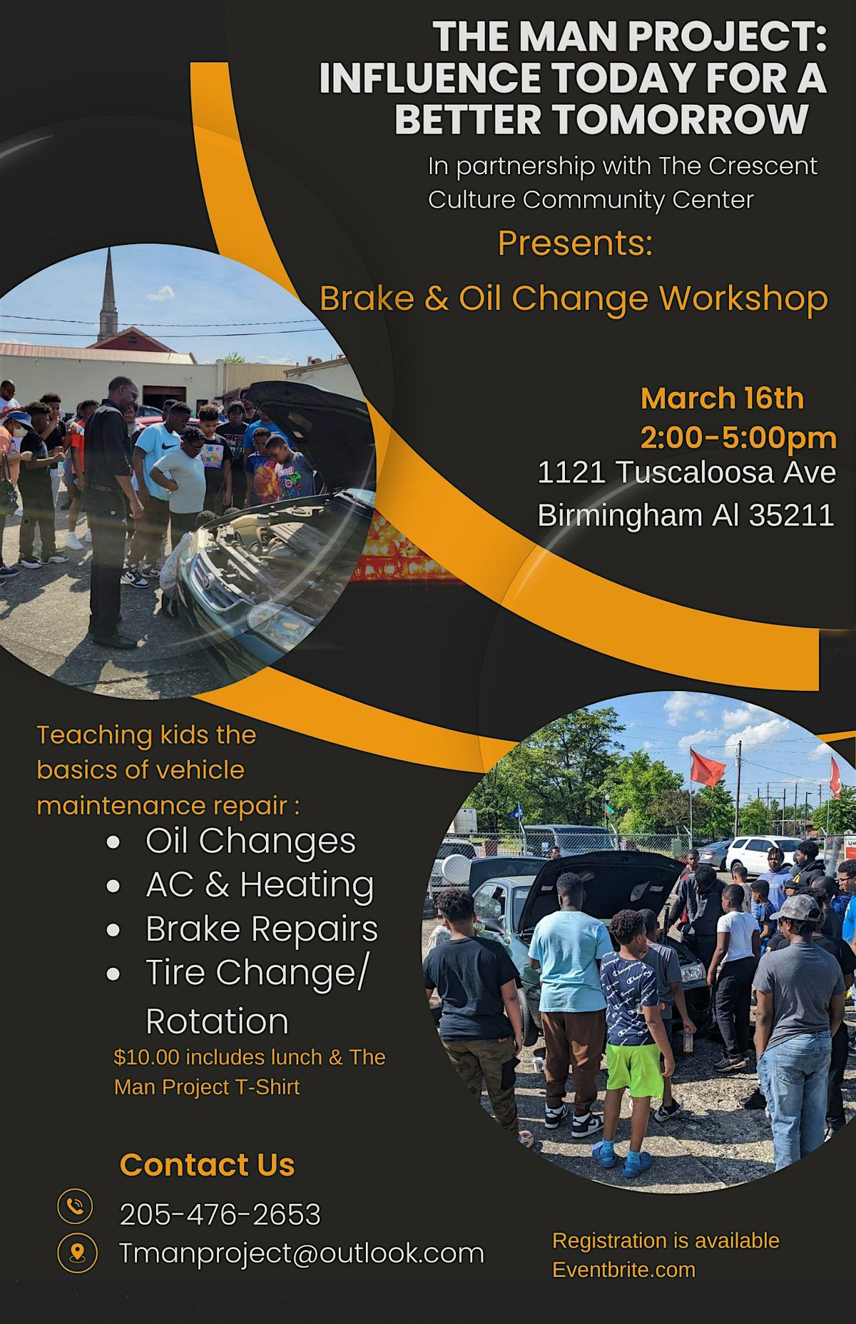 Brake & Oil Change Workshop