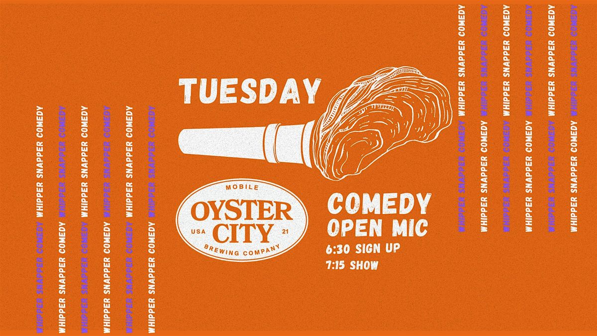 Comedy Open Mic at Oyster City Brewing Company