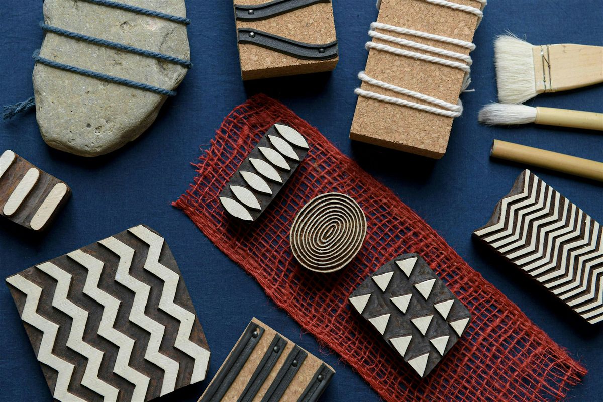 Block Print Berlin: Exploring Cloth, Woodblocks & Found Tools