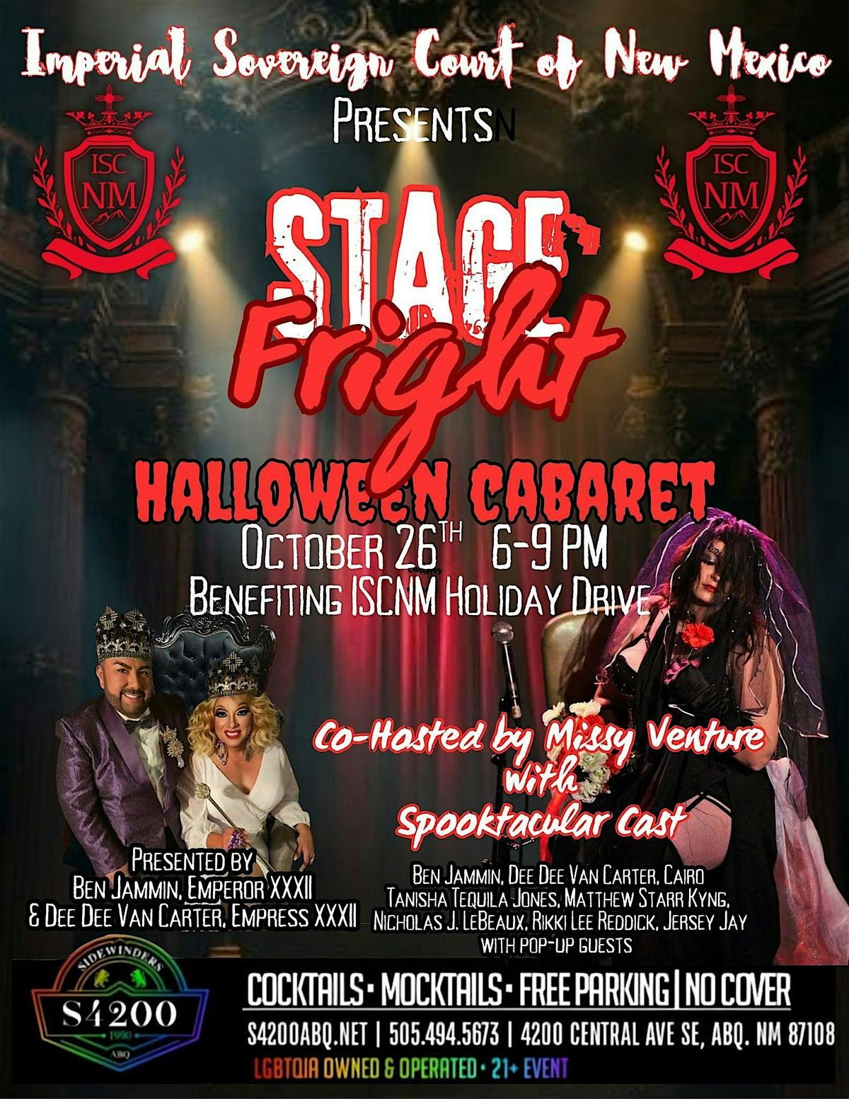 Stage Fright - Halloween Cabaret