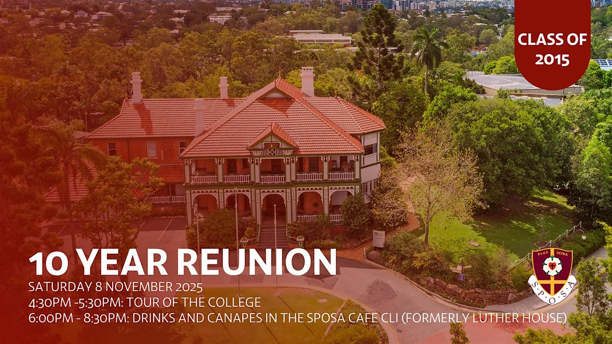 St Peters Class of 2015 \u2013 Let\u2019s Reunite!