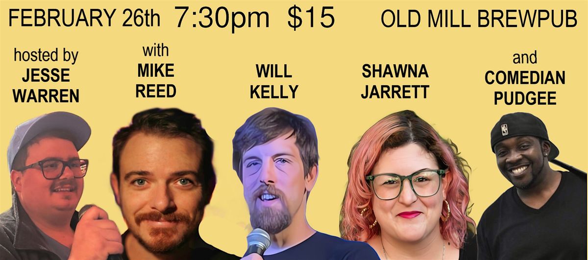 Comedy + Beer at Old Mill Brewpub