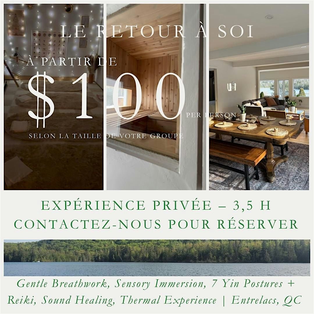 3.5hr Th\u00e9 Blue Lotus+ Yin + Reiki + Sonotherapie + Experience Thermale $100