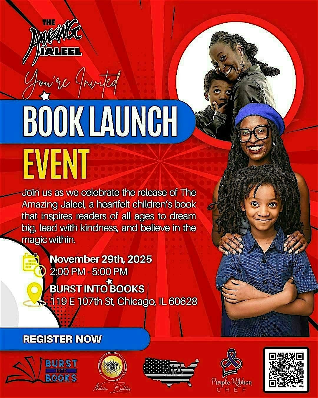 The Amazing Jaleel Book Launch