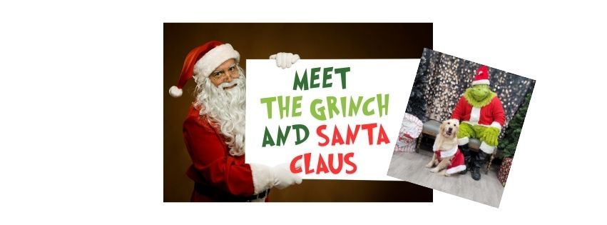 Pictures with The Grinch & Santa Claus